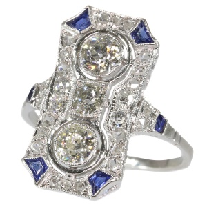 Heirloom of Tomorrow: A 1920s Art Deco Diamond Engagement Ring